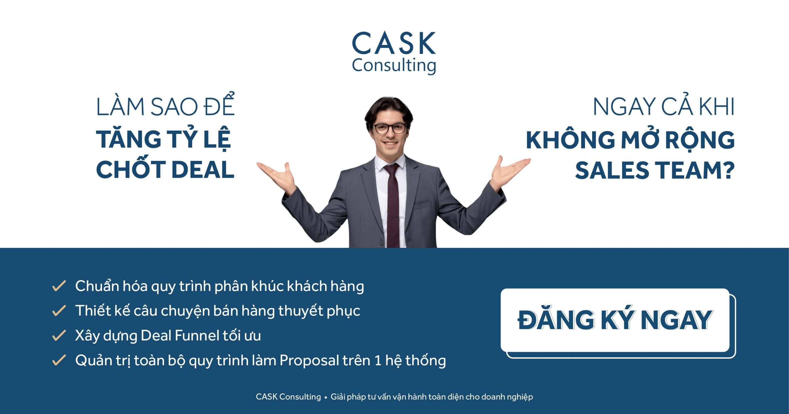 Làm Sao Tăng Tỷ Lệ Chốt Deal Mà Không Cần Mở Rộng Sales Team???
