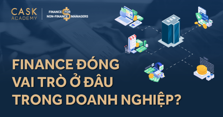 FINANCE ĐÓNG VAI TRÒ Ở ĐÂU TRONG DOANH NGHIỆP?