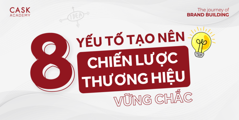 8 YẾU TỐ TẠO NÊN CHIẾN LƯỢC THƯƠNG HIỆU VỮNG CHẮC
