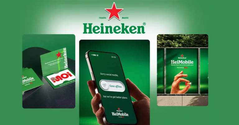 Heineken ra mắt gói điện thoại HeiMobile giúp người dùng bớt dùng điện thoại