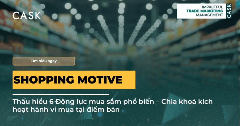 Shopping Motive – Động lực mua sắm kích hoạt hành vi mua tại điểm bán