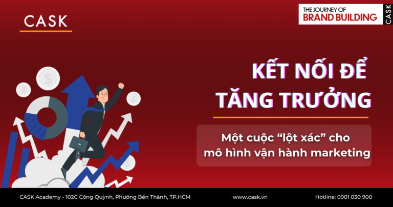 Kết nối để tăng trưởng: Một cuộc “lột xác” cho mô hình vận hành marketing