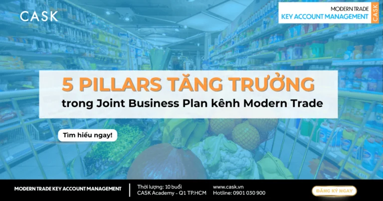 Hiểu 5 Pillars tăng trưởng để xây JBP hiệu quả trong kênh Modern Trade