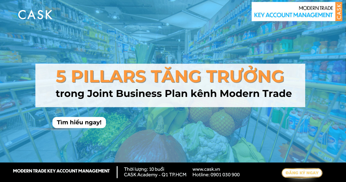 Hiểu 5 Pillars tăng trưởng để xây JBP hiệu quả trong kênh Modern Trade