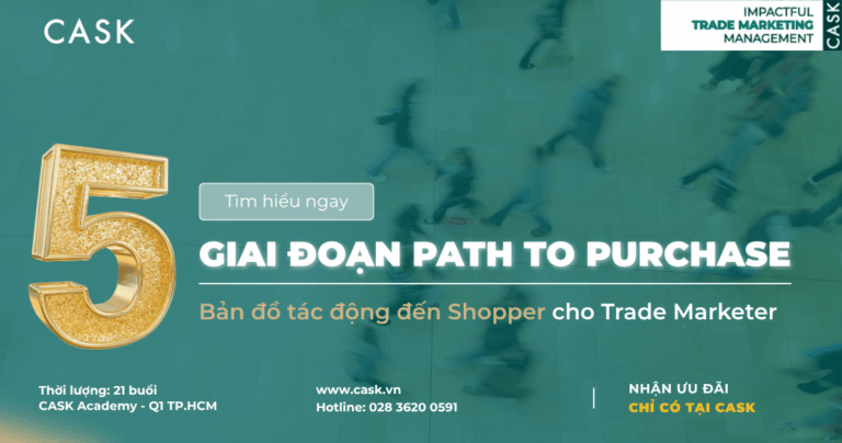 5 giai đoạn Path to Purchase – Bản đồ tác động đến Shopper cho Trade Marketer