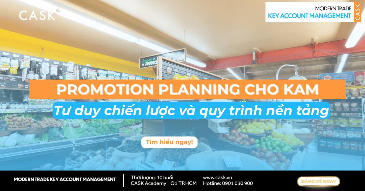 Promotion Planning cho KAM: Tư duy chiến lược và quy trình nền tảng