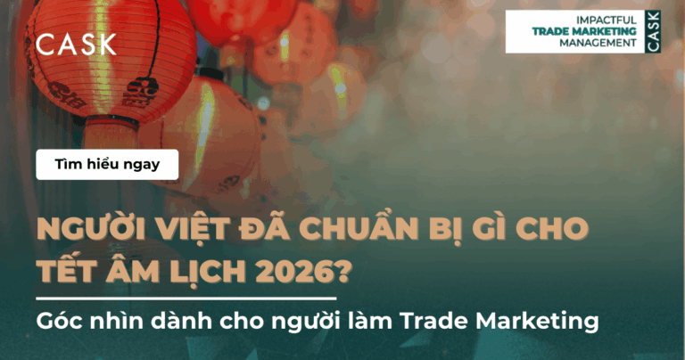 Người Việt đã chuẩn bị gì cho Tết Âm lịch 2026? – Góc nhìn dành cho người làm Trade Marketing
