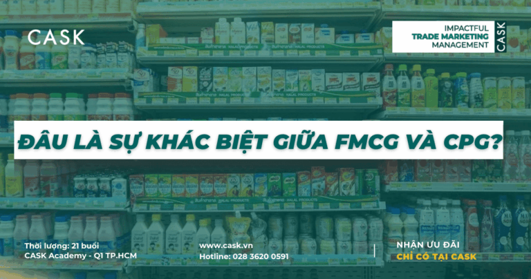 Đâu là sự khác biệt giữa FMCG và CPG?