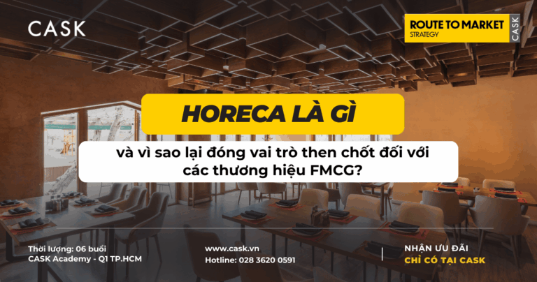 HoReCa là gì và vì sao lại đóng vai trò then chốt đối với các thương hiệu FMCG?