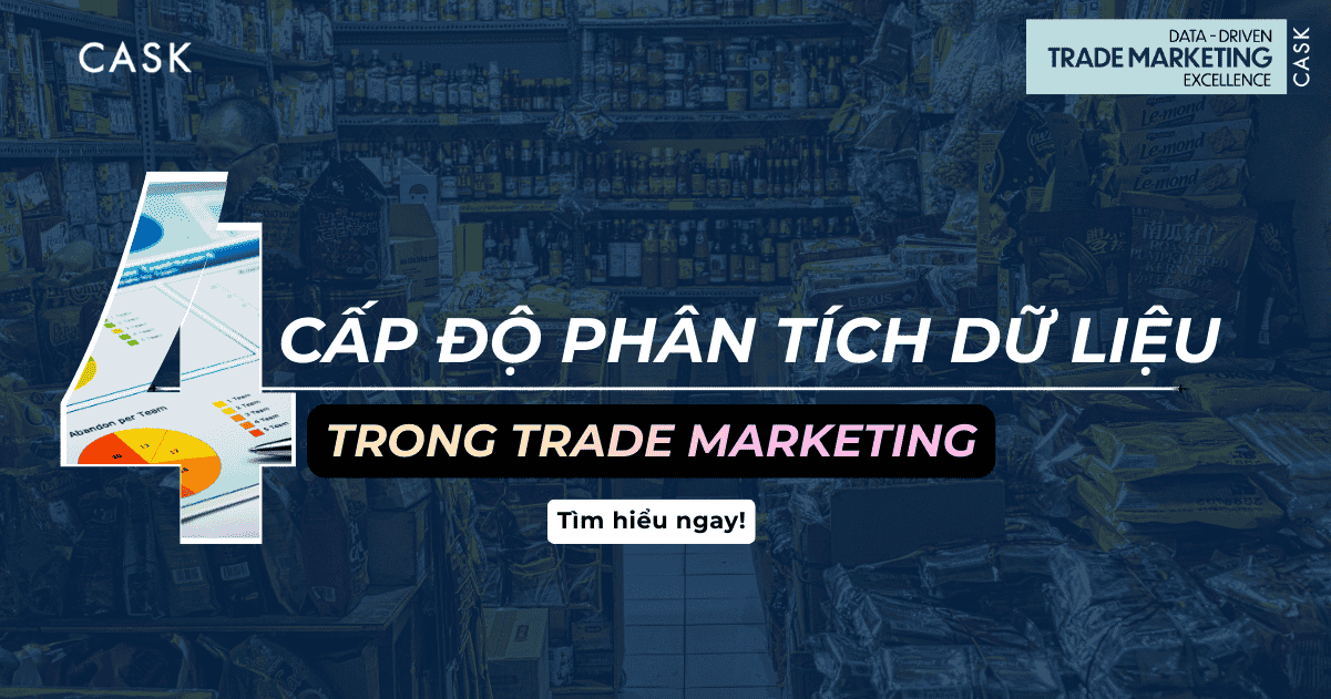 4 Cấp Độ Phân Tích Dữ Liệu Trong Trade Marketing: Hành Trình Từ Xem Số Đến Ra Quyết Định Thông Minh