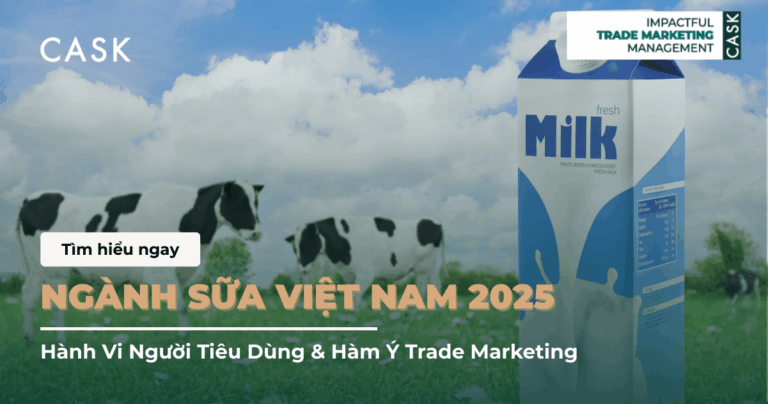 Ngành Sữa Việt Nam 2025: Hành Vi Người Tiêu Dùng & Hàm Ý Trade Marketing