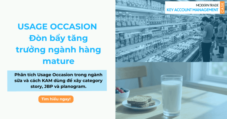 Usage Occasion – Đòn bẩy tăng trưởng ngành hàng mature