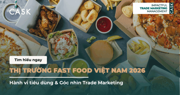 Thị trường Fast Food Việt Nam 2026: Hành vi tiêu dùng & Góc nhìn Trade Marketing