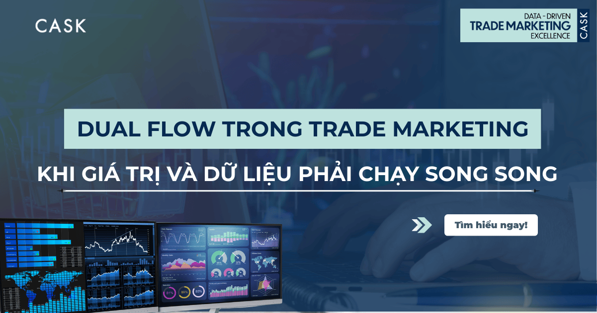 Dual Flow trong Trade Marketing – Khi Giá Trị và Dữ Liệu Phải Chạy Song Song